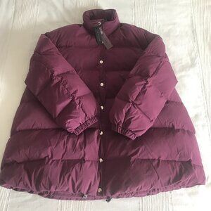 MALLONI BOMBER OVERSIZED PUFF JACKET 42